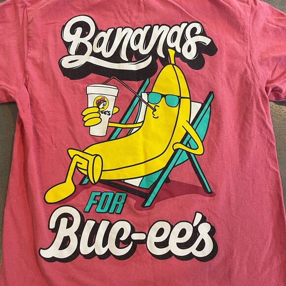 Bucees Savannah Bananas Salmon color tshirt womens small - Picture 5 of 5